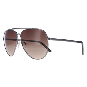 Guess GU00059 09F mat gunmetal bruin gradiÃ«nt zonnebril