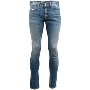 Diesel Sleenker Stone Washed blauwe skinny jeans