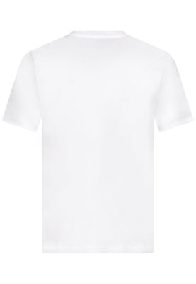 Nike Heren Court Swoosh Logo T-shirt in wit