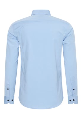Rusty Neal Overhemden Overhemd Slim Fit Blauw