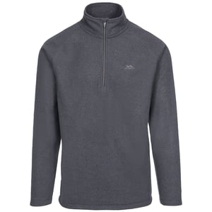 Trespass - Heren Keynote Anti Pluis 1/4 Rits Fleece Vest (Donkergrijs)