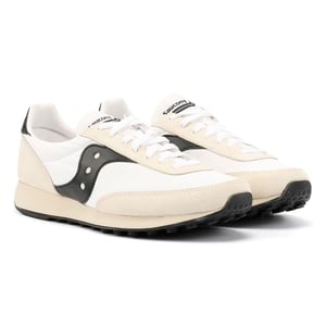 Saucony Trainer 80 Suede Wit/Zwart Trainers