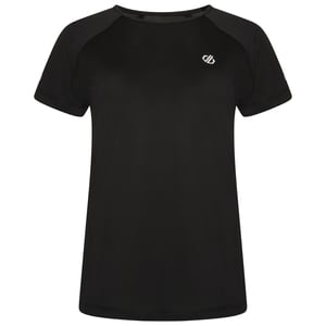 Dare 2B Dames/dames Corral T-shirt (Zwart/Zwart)
