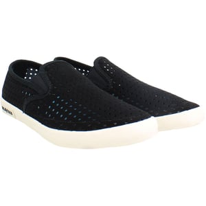 Seavees Baja Portal Dames Zwarte Schoenen