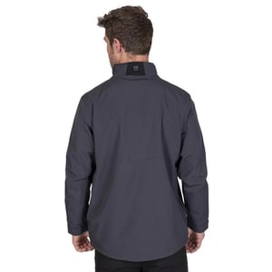 Island Green Heren Stretch Golf Waterdicht Jasje (Houtskool/zwart)