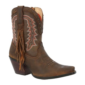 Durango Crush Leder Vrouwen Pecan Laarzen