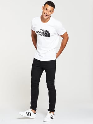 The North Face Heren T Shirt SS Easy Tee Wit