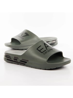EA7 herensandalen met adelaarsmotief