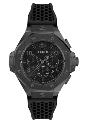 Philipp Plein Plein Chrono Royal Heren Zwarte Horloge PWPRA0924