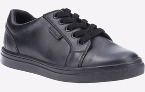 Hush Puppies Sam LEER GEHEUGENSCHUIM Junior Jongens