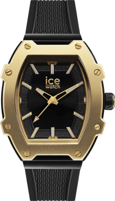 Ice Watch Ice Boliday - Zwart Gouden Dameshorloge Zwart 023319