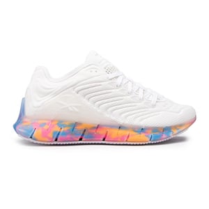 Reebok Zig Kinetica Lace-Up Wit Synthetisch Heren Trainers FW5288