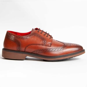 Purapiel Oxford schoen Cabale Bruin