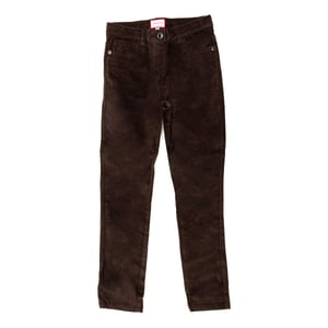Lange suède broek 17I13603 jongen