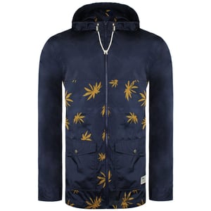 Vans Off The Wall Bedrukte Herenjas Navy/Bruin
