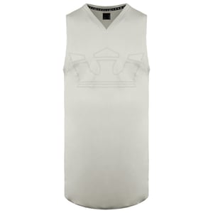 Supra V-Hals Mouwloos Off White Heren Grafisch Logo Vest 192180 036