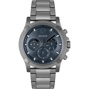 Hugo Herenhorloge Kwarts Zwart