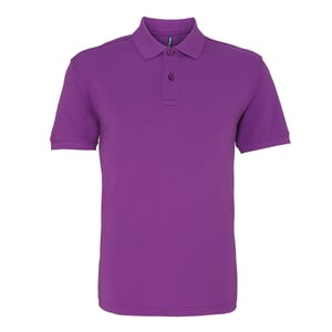 Asquith & Fox Heren Poloshirt met korte mouwen (Orchidee)