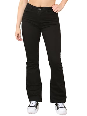 Enzo | Bootcut Jeans voor dames - Zwart