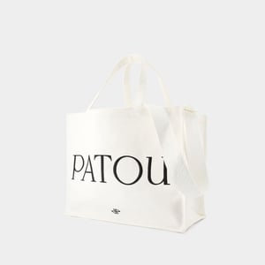 Grote boodschappentas - PATOU - Katoen - Wit
