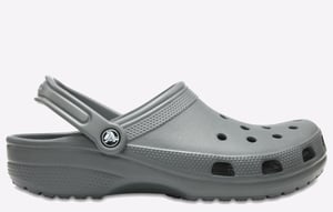 Crocs Classic Croslite Rubber Leisteen Grijze Klompen