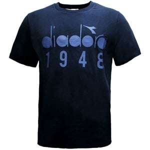 Diadora Dribble Heren Navy T-Shirt
