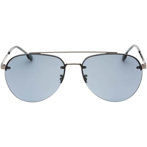Hugo Boss grijze lens donker ruthenium grijze zonnebril