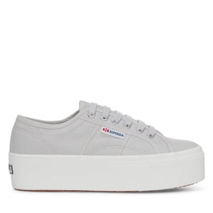 Superga Dames/Dames 2790 Linea Up Down Trainers (Grijs Zilver/Avorio)
