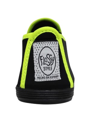Flossy Style Novelda Zwarte Plimsolls