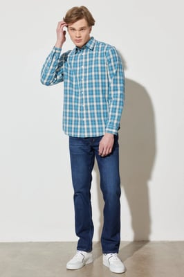 Wrangler hirt - DEEP WATER