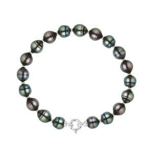 Armband Echt Gecultiveerde Tahiti Parel Cirkelvormig 9-10 mm
