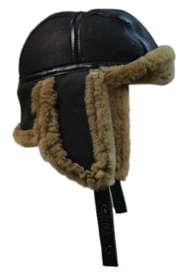 Heren RAF Aviator schapenvacht B-55 Trapper hoed