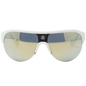 Moncler ML0049 21C OO witte zonnebril