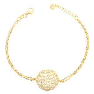 Orphelia Dames 925 Sterling Zilveren Armband - Goud ZA-7189/G