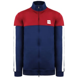 Under Armour Sportstyle Heren Navy/Bourgondië Track Jacket