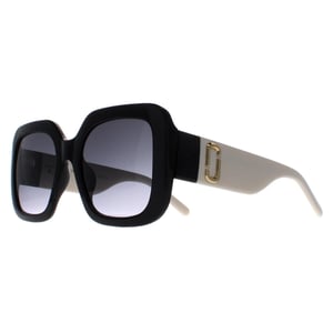 Marc Jacobs Vierkant Vrouwen Zwart-Wit-Grijs Verloop MARC 647/S