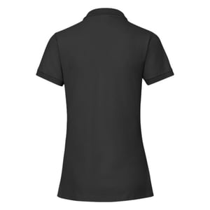 Russell Dames/dames Stretch Short Sleeve Polo Shirt (Zwart)