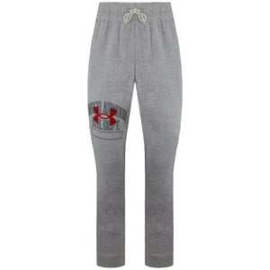 Under Armour Rival Terry Athletic Departament Heren Grijze Trainingsbroek