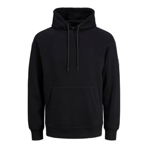 Jack & Jones Hoodies Jcoclassic Waffle Sweat Hood  Zwart