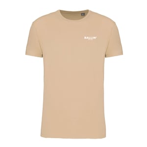 Ballin Est. 2013 Tee SS Backprint World Shirt Beige