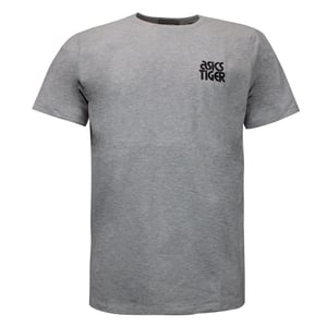 Asics Logo Heren Grijs T-Shirt