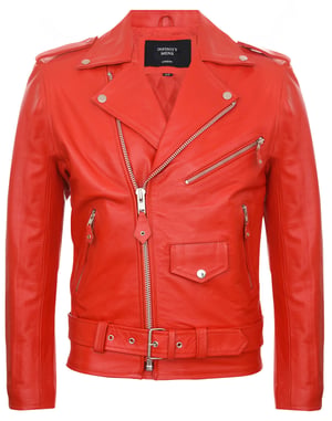 Leren Brando Biker Rock motorjas van leer