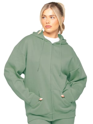 Enzo | Womens Oversized Zip Up Hoodie