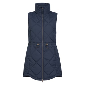 Mountain Warehouse Dames/Dames Rye Gewatteerd Lang Gilet (Marine)