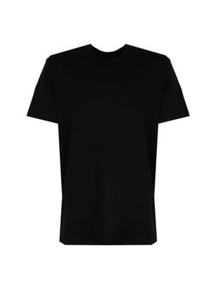 Les Hommes T-Shirt LH Logo Mannen zwart