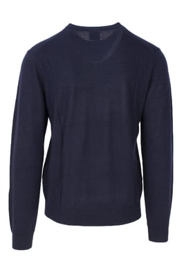 Armani Exchange Heren Gebreide Trui In Blauw