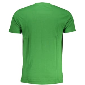 Cavalli Class Bold Zwart Logo Groene T-Shirt