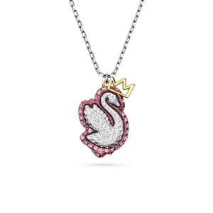 Swarovski 'Pop Swan' Dames Basismetaal Hanger - Zilver 5649200