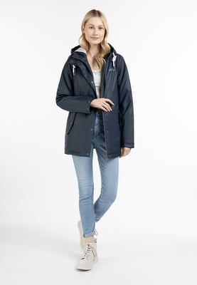 ICEBOUND Gewatteerd regenjack Dames marine