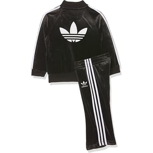 Adidas Velours Zwart Trainingspak